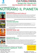 CulturAlCinema . Nutriamo Il Pianeta.