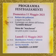 Programma Festeggiamenti