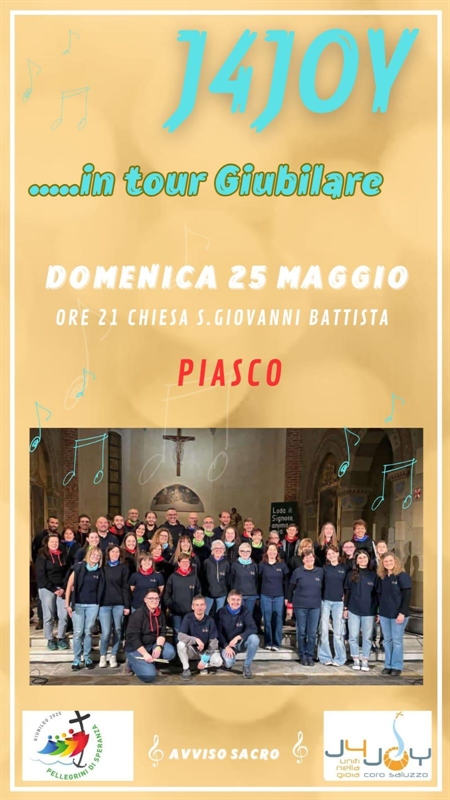 J4Joy in Concerto a Piasco: Un'Esplosione di Gioia e Spiritualità