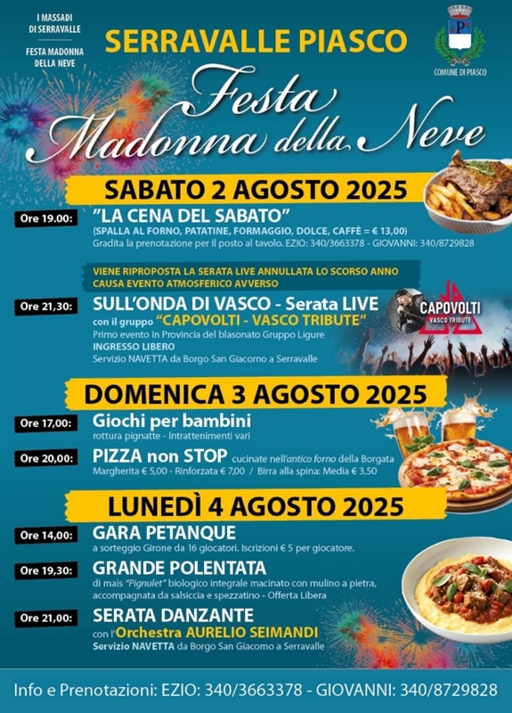 Festa della Madonna della Neve