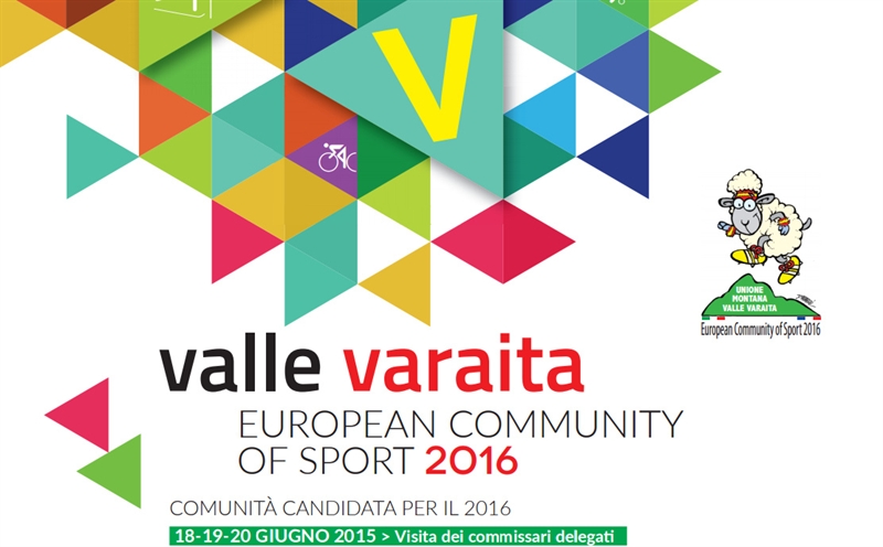 L'Unione Montana Valle Varaita si candida ad essere European Community of Sport per il 2016