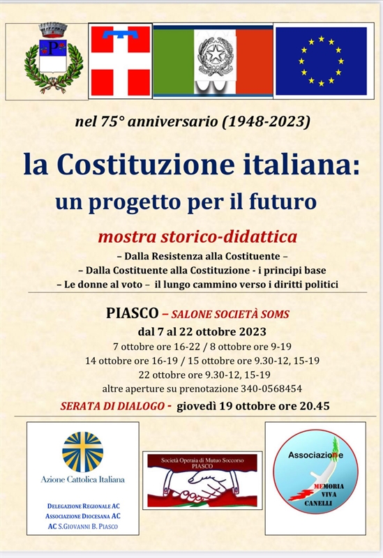 la Costituzione italiana: un progetto per il futuro