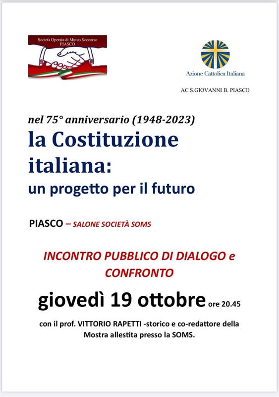 la Costituzione italiana: un progetto per il futuro 