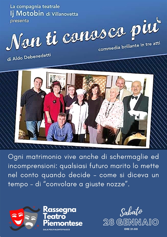 Non ti conosco piu’