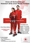 Volantino corso Volontari CRI