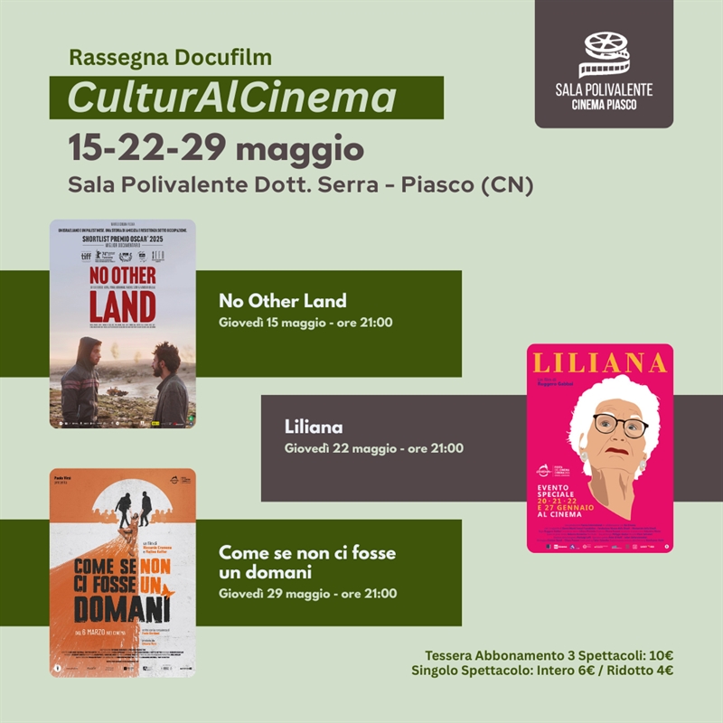 CulturAlCinema: tre documentari per riflettere, conoscere, partecipare