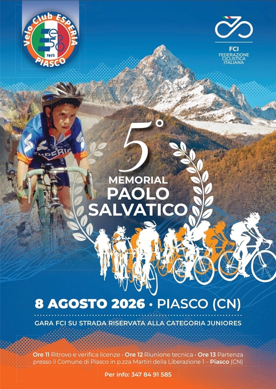 5° Memorial PAOLO SALVATICO