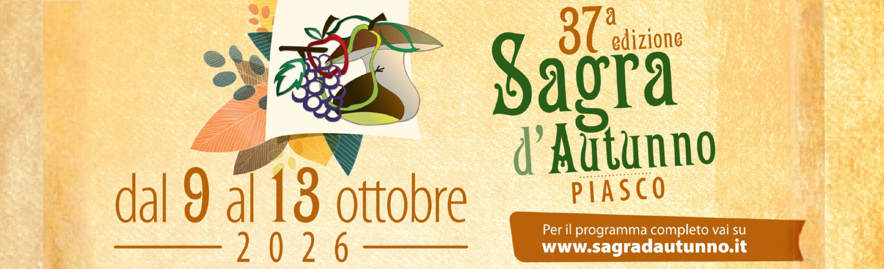 Sagra d'Autunno - Piasco - 9-13 Ottobre 2026